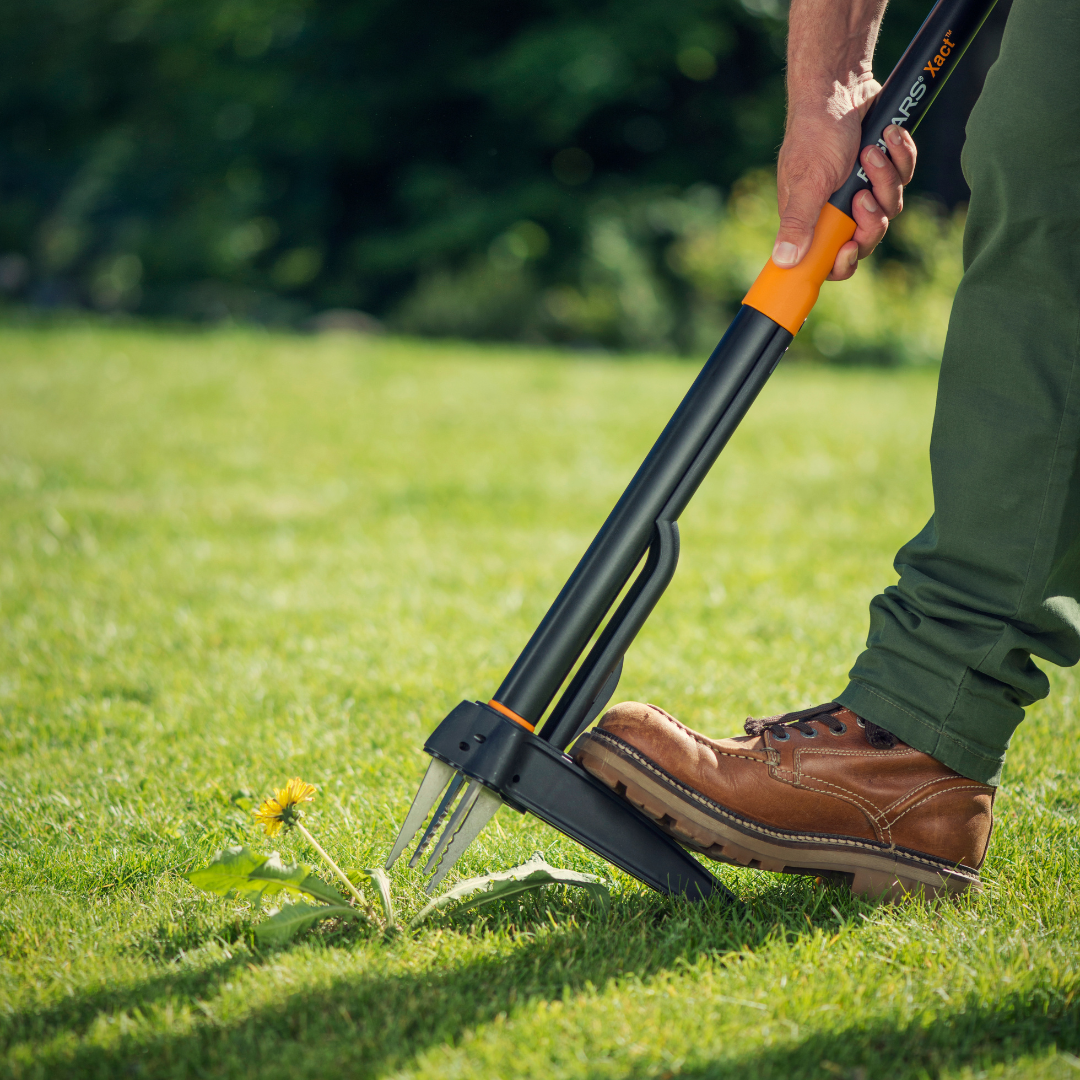 Fiskars weed pullers for home gardens
