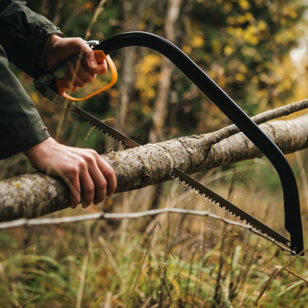 Fiskars saws for woody growth and larger branches