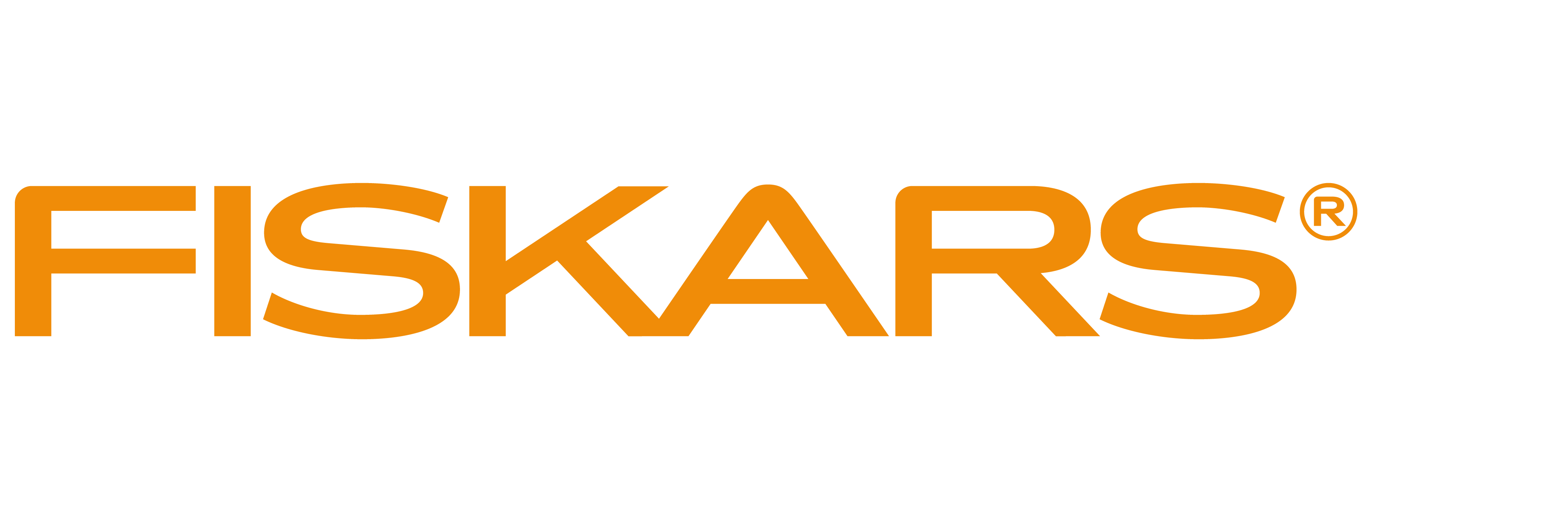 The Fiskars brand logo in orange text on a plain white background.